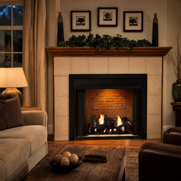 Empire Breckenridge Select 42" Vent-Free Gas Firebox - Model VFS42FB — lifestyle