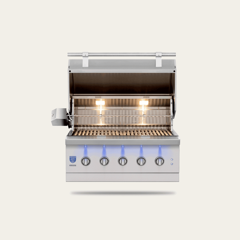 American Made Grills Encore 36-Inch Built-In Hybrid Grill