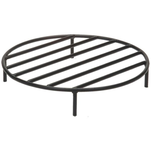 Black Steel Fire Ring Grate