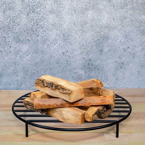 Black Steel Fire Ring Grate