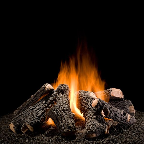 Hargrove Wilderness Oak Outdoor Gas Log Set