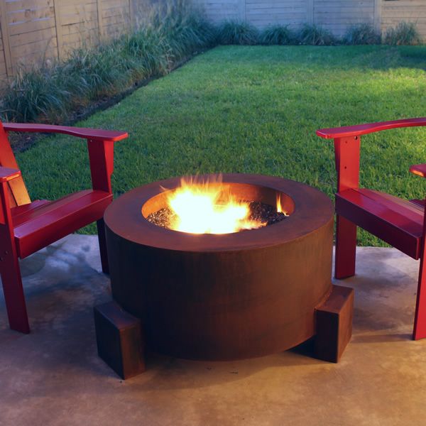 Sere Fia Steel Gas Fire Pit