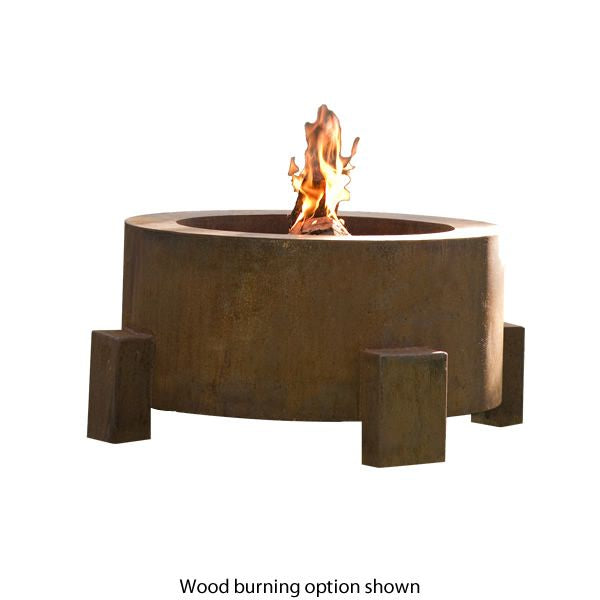 Sere Fia Steel Gas Fire Pit - 38"