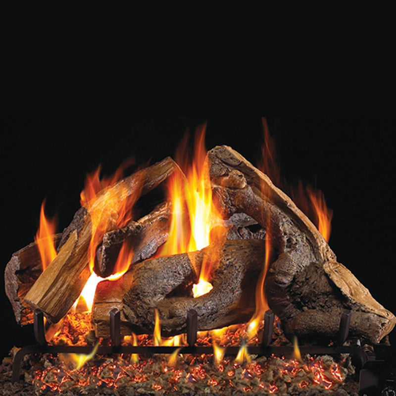 24" Woodstack Outdoor Vented Gas Log Set | Real Fyre