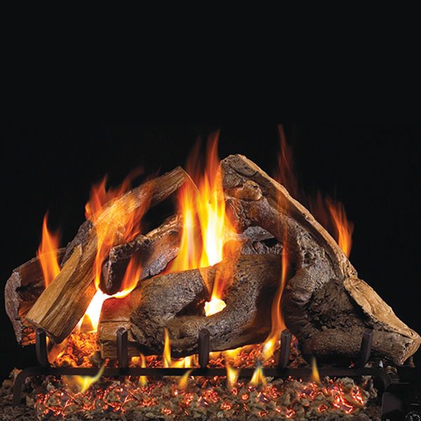 18" Woodstack Vented Gas Log Set | Real Fyre