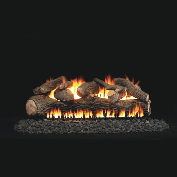 60" Mammoth Pine Vented Gas Log Set | Real Fyre