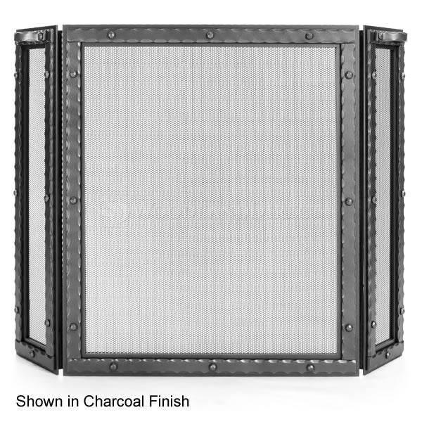 Templar Three Panel Fireplace Screen