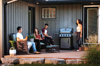 Napoleon Freestyle 425 SB outdoor lifestyle view; accessories separate