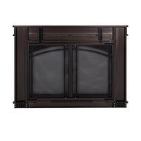 Farnsworth Oil Rubbed Bronze Masonry Fireplace Door | Standard Sizes - ExceptionalFire