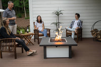 Fire Pit Tables Standard Traditional Square - ExceptionalFire