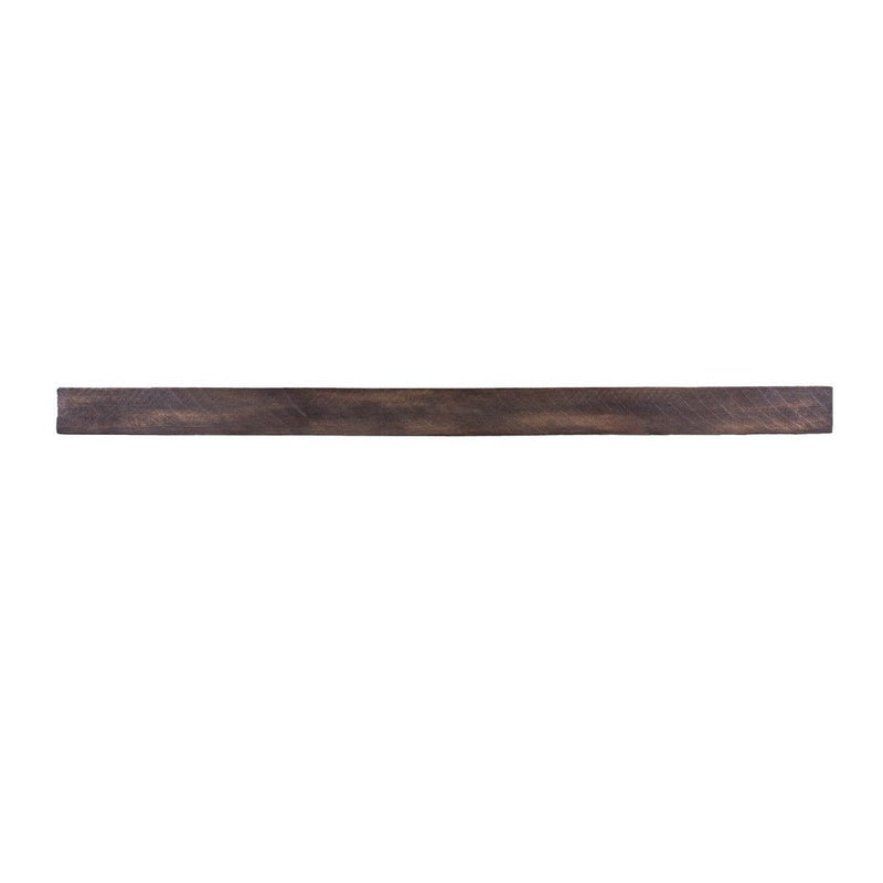 Flat Sawn Non-Combustible Concrete Mantel Shelf Maduro Finish - ExceptionalFire