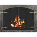 Forged Iron - Arch Conversion - Masonry and Prefab Fireplace Glass Doors | Custom