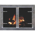Forged Iron - Masonry and Prefab Fireplace Glass Doors | Custom