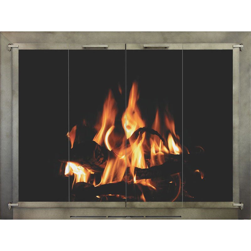 Bar Iron Masonry & Prefab Fireplace Doors