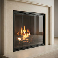 Seaside Standard Glass Doors | Prefab Fireplaces by Stoll | Custom