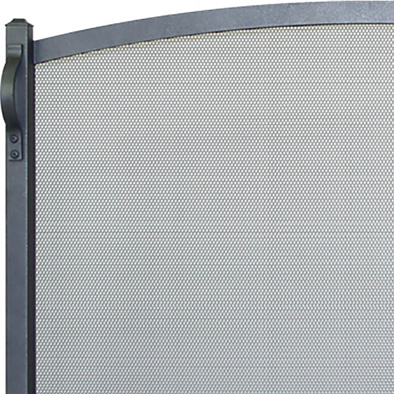 Free Standing Fireplace Screen Custom Made Colonial Arch