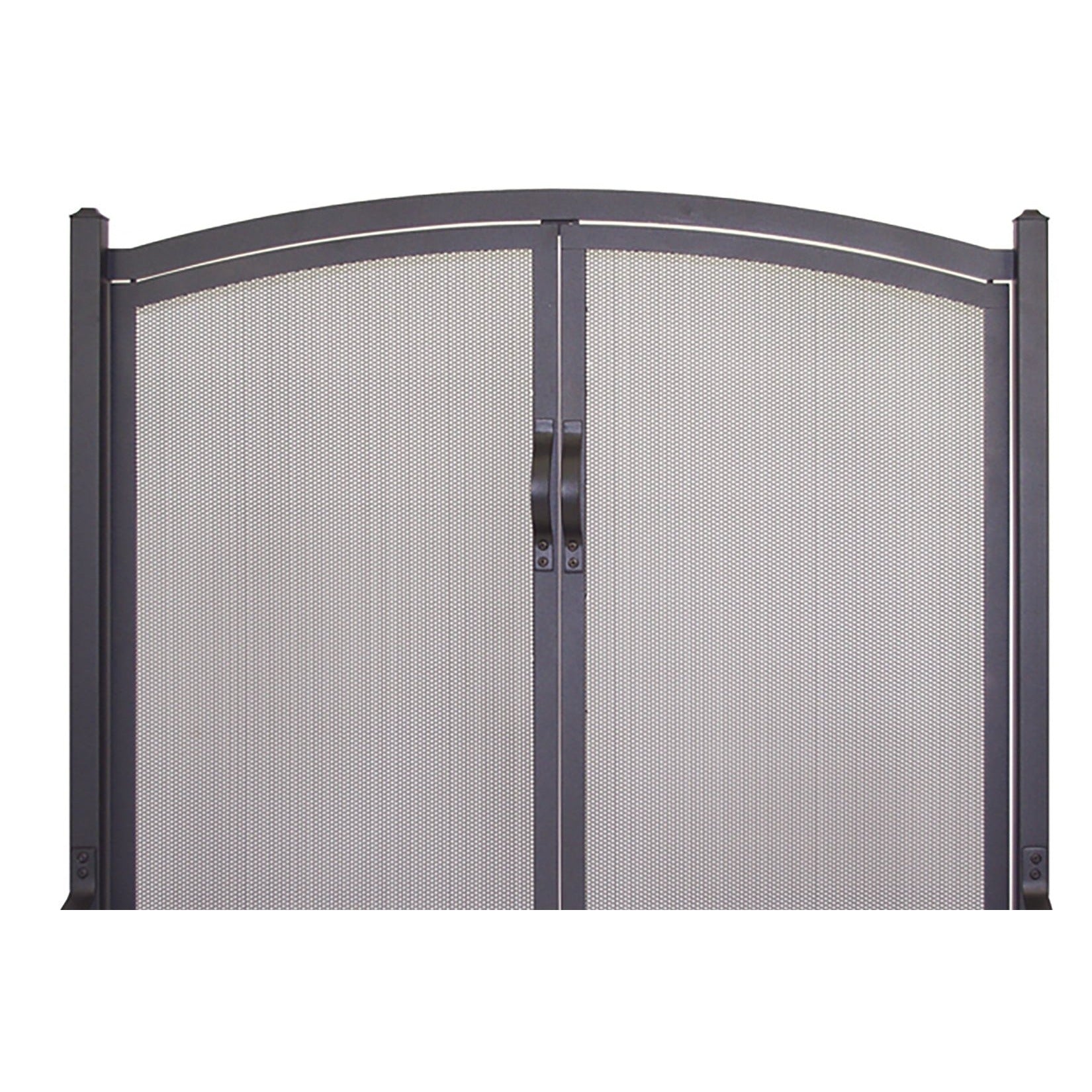 Free Standing Fireplace Screen Custom Made Colonial Working Doors
