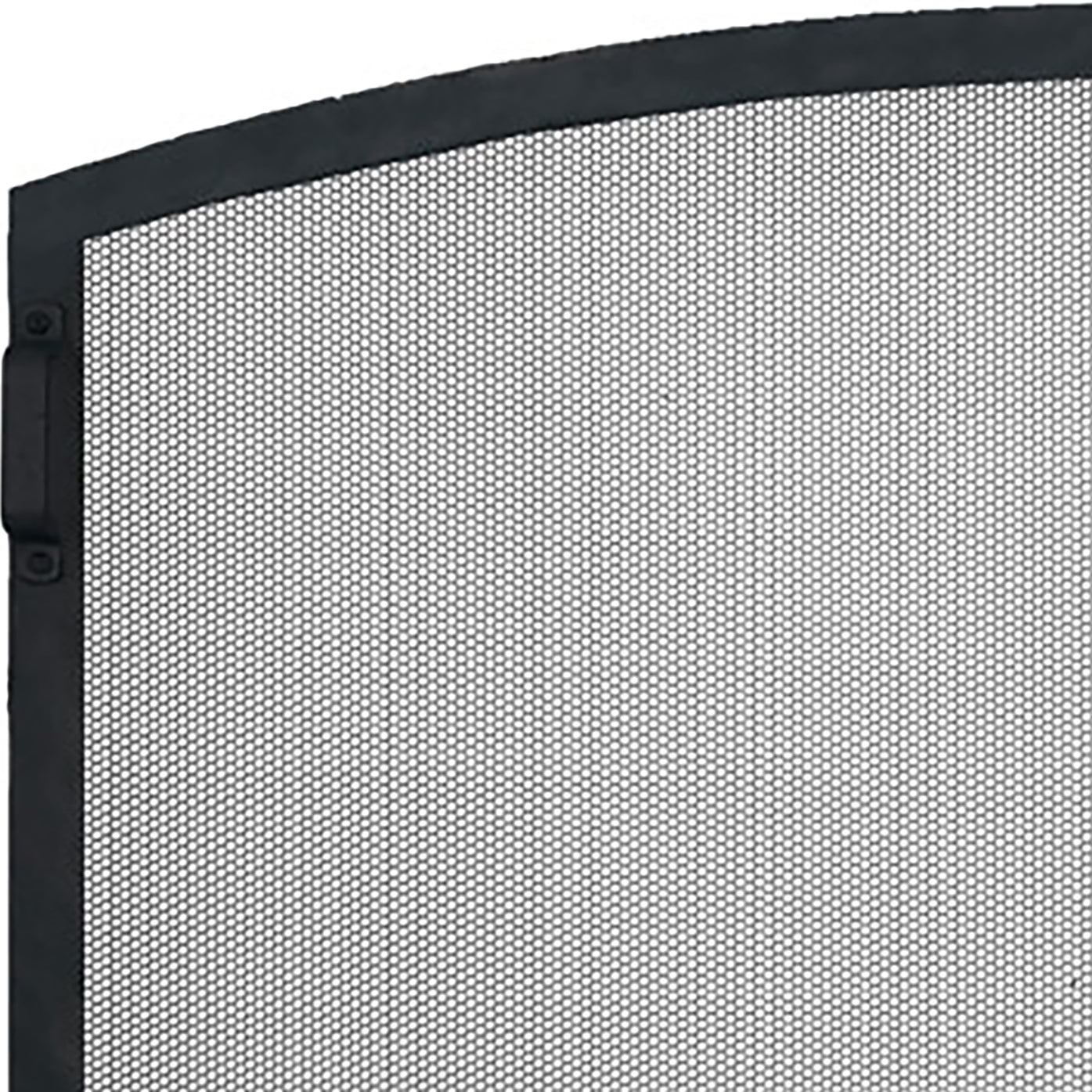 Free Standing Fireplace Screen Custom Made Craftsman Forged Arch