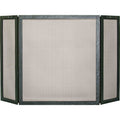 Free Standing Triple Panel Fireplace Screen | Craftsman Forged