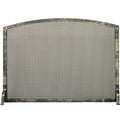 Free Standing Fireplace Screen Custom Made Craftsman Old World Arch