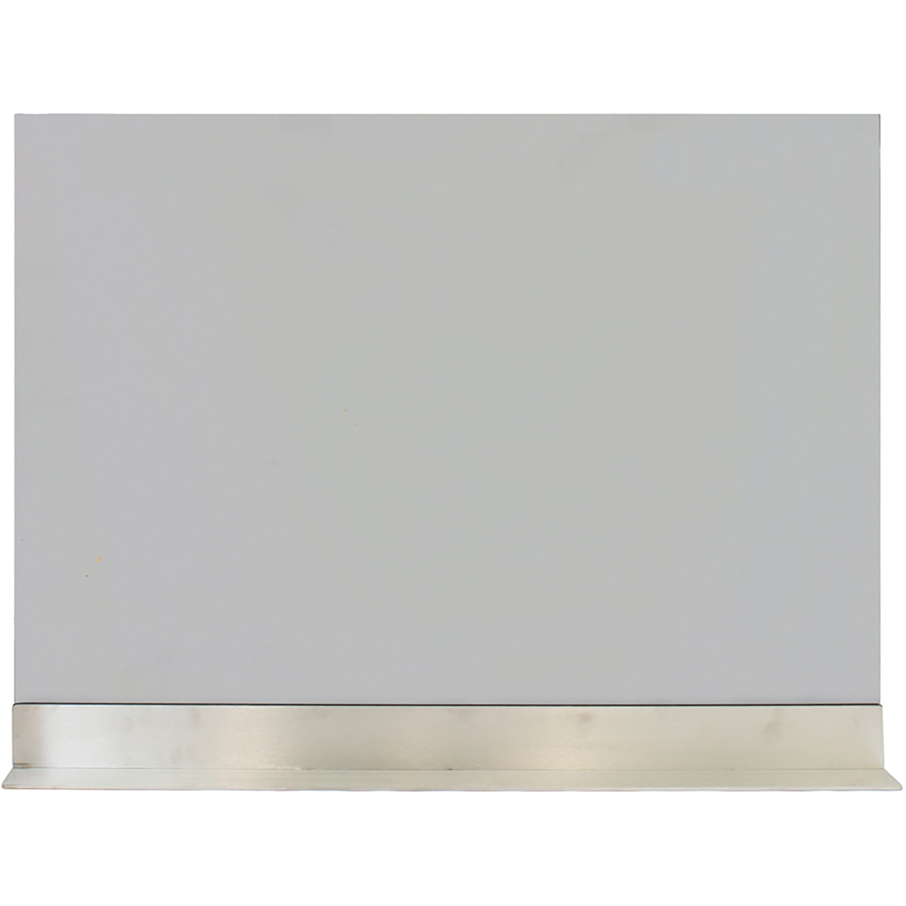 Free Standing Fireplace Screen Custom Made Elite Rectangle with Modern Base