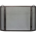 Free Standing Fireplace Screen Custom Made Essentials Triple Panel