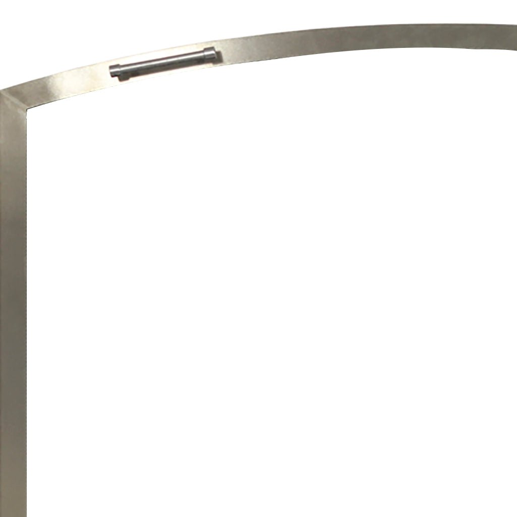 Free Standing Fireplace Screen Custom Made Modern Stainless Outdoor Arch