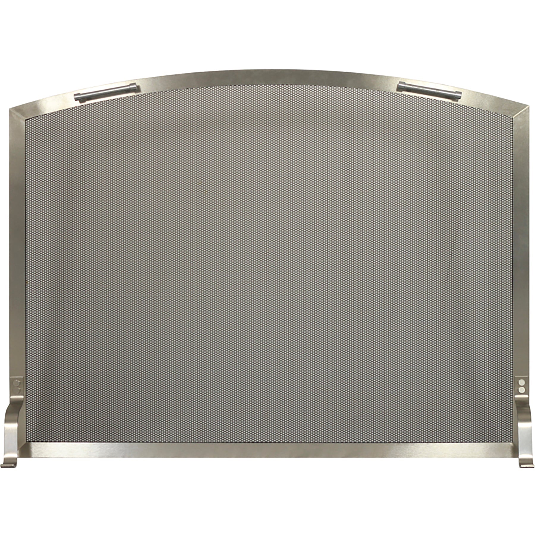 Free Standing Fireplace Screen Custom Made Modern Stainless Outdoor Arch