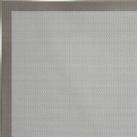 Free Standing Fireplace Screen Custom Made Nolita Rectangle - ExceptionalFire