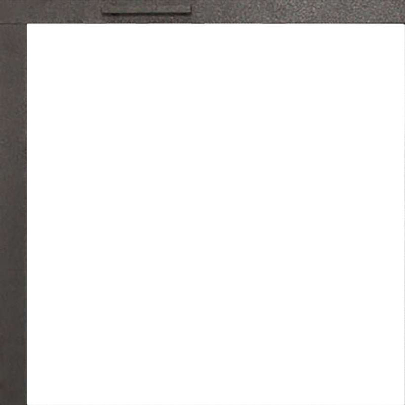 Free Standing Fireplace Screen Custom Made Traditional Rectangle Scroll Design - ExceptionalFire