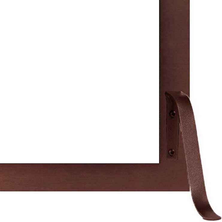 Free Standing Fireplace Screen Handmade to Fit Your Fireplace - Carolina
