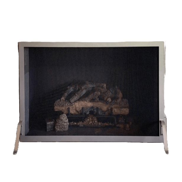 Free Standing Fireplace Screen Handmade to Fit Your Fireplace - Carolina