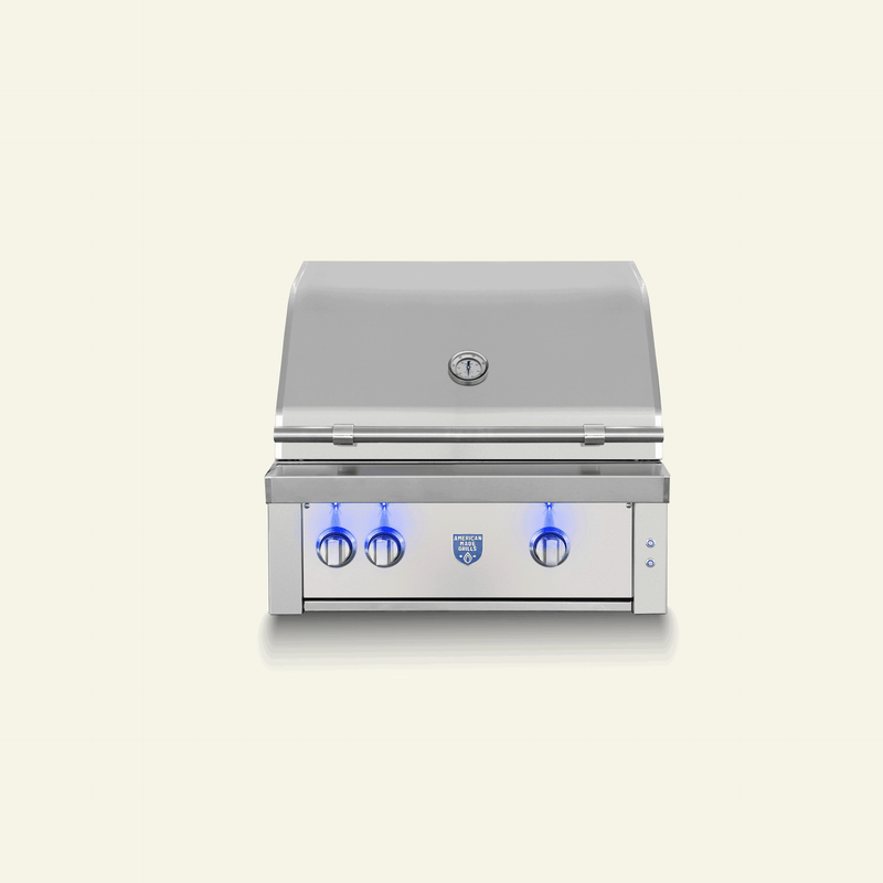 American Made Grills Estate Freedom 30-Inch Built-In Gas Grill — hero