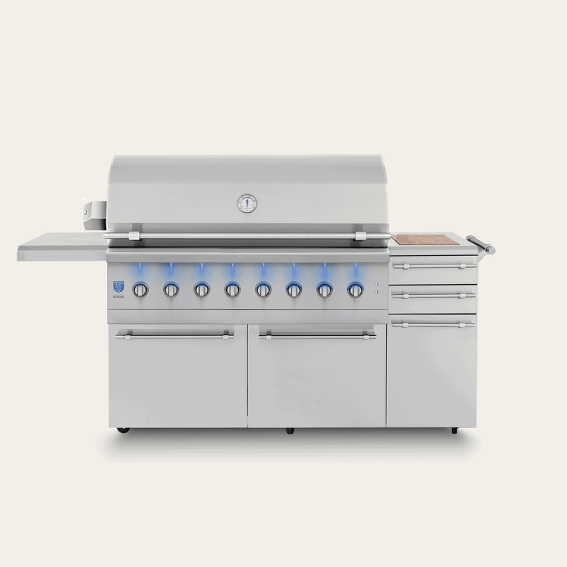 American Made Grills Encore 54" Hybrid Freestanding Grill