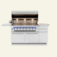 American Made Grills Muscle 54" Freestanding Hybrid Grill