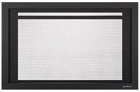 Manufacturer black Firescreen front appearance detail