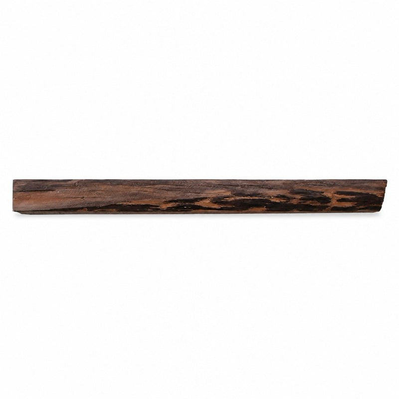 Cabin Pine Non-Combustible Concrete Mantel Shelf Maduro Finish