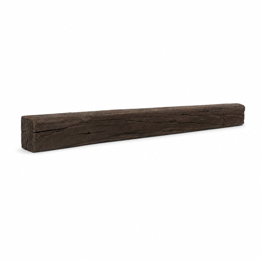 Cabin Pine Non-Combustible Concrete Mantel Shelf Roasted Chestnut Finish