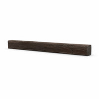 Cabin Pine Non-Combustible Concrete Mantel Shelf Roasted Chestnut Finish