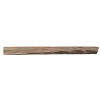 Cabin Pine Non-Combustible Concrete Mantel Shelf Pale Honey Finish