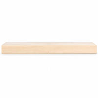 Classic Wood Mantel Shelf Kit Unfinished