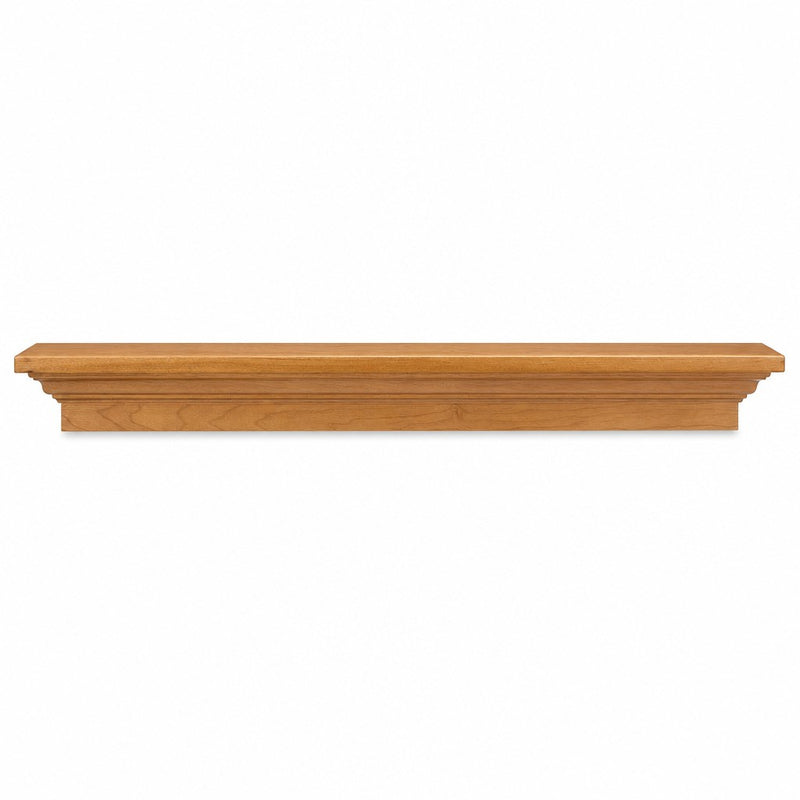 Madison Wood Mantel Shelf Kit Honey Oak