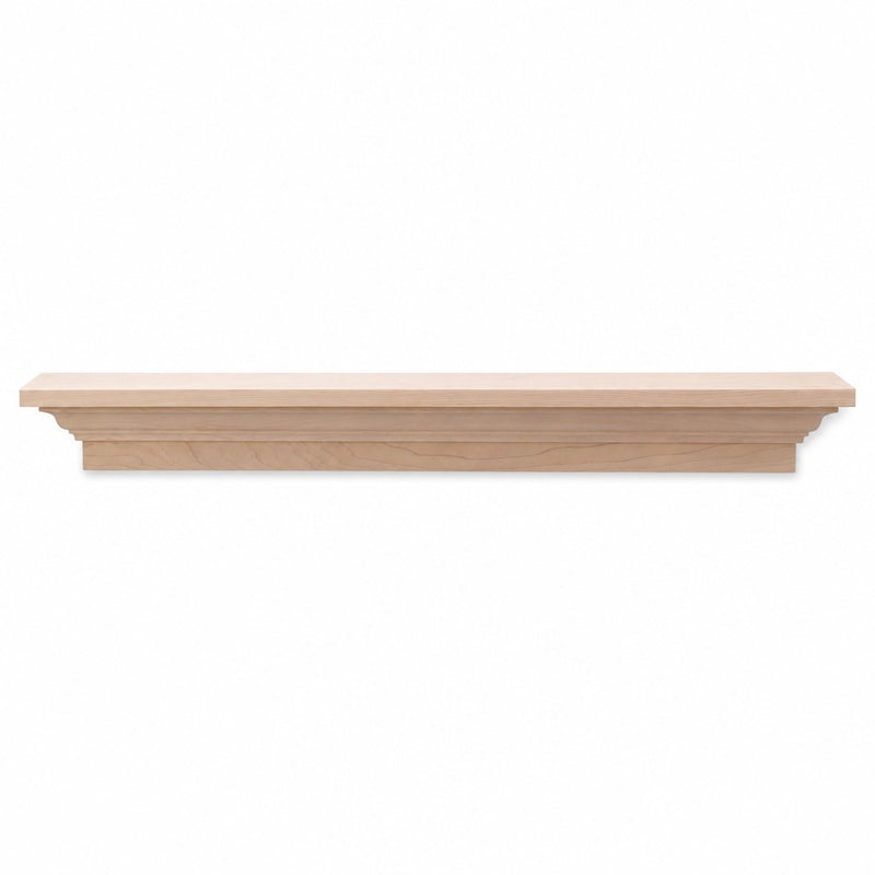Madison Wood Mantel Shelf Kit Unfinished