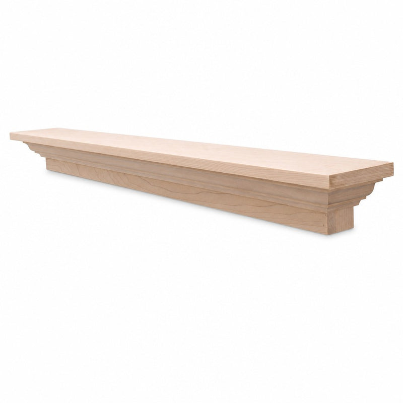 Madison Wood Mantel Shelf Kit Unfinished