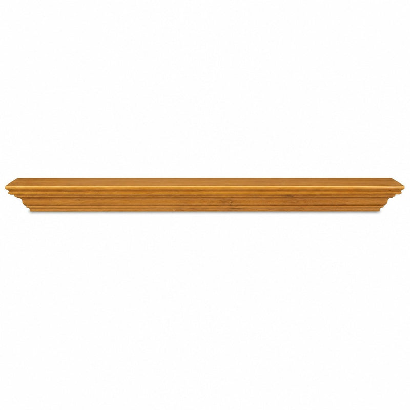 Pendleton Wood Mantel Shelf Kit Honey Oak