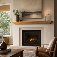 Pendleton Wood Mantel Shelf Kit Honey Oak