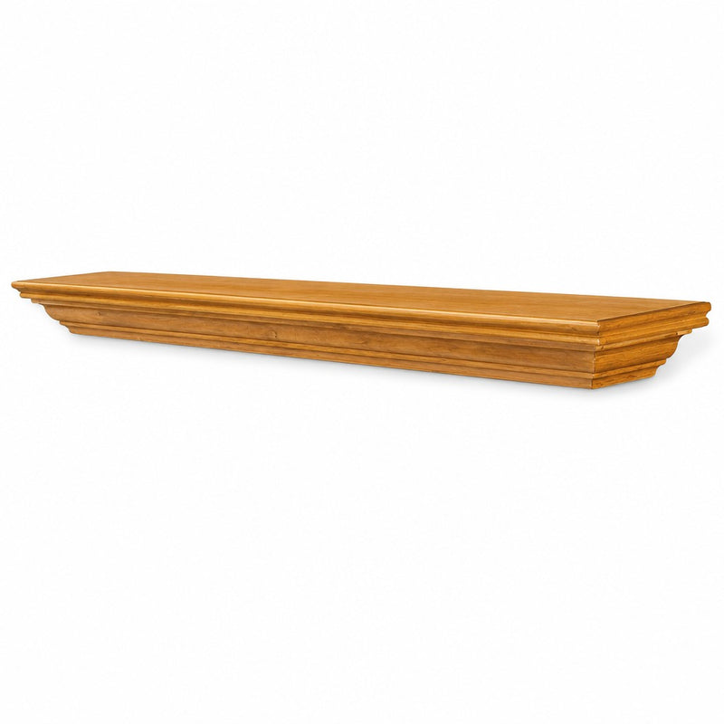 Pendleton Wood Mantel Shelf Kit Honey Oak