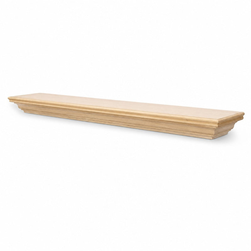 Pendleton Wood Mantel Shelf Kit Unfinished