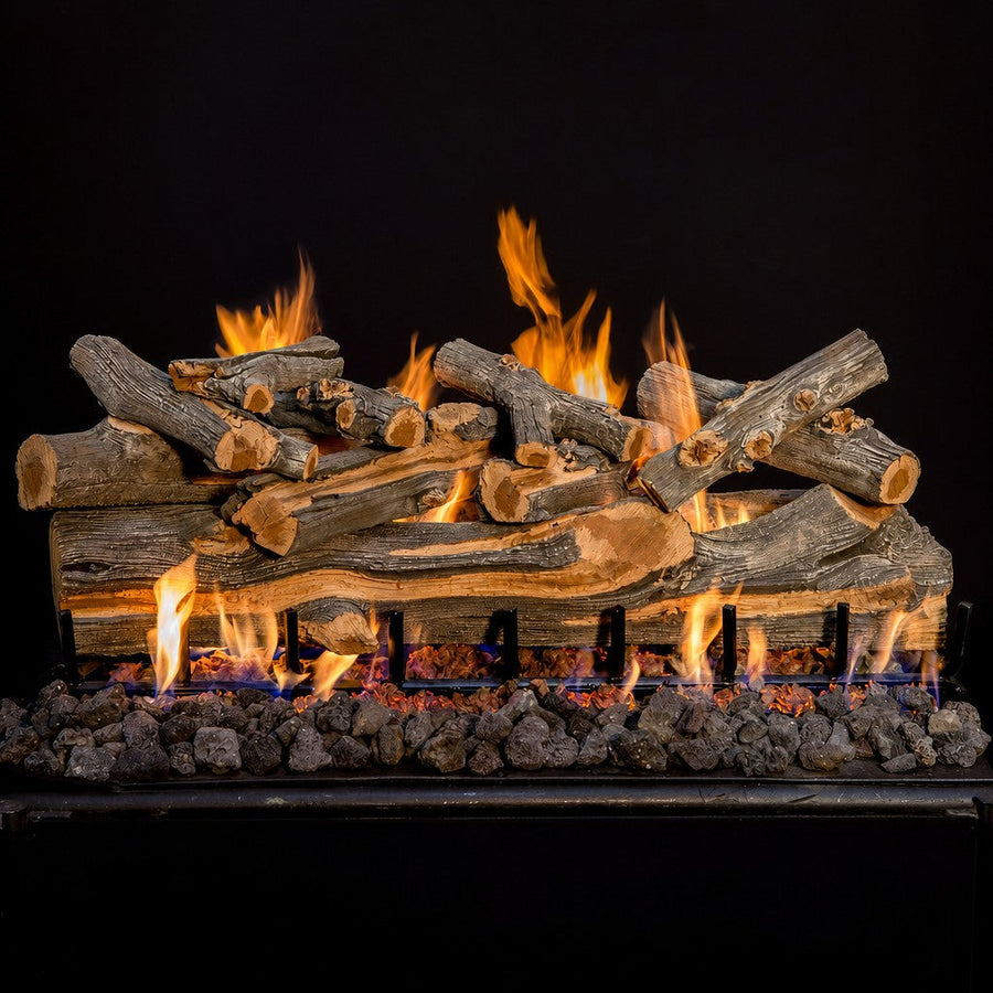 Arizona Juniper See-Through Vented Gas Log Set