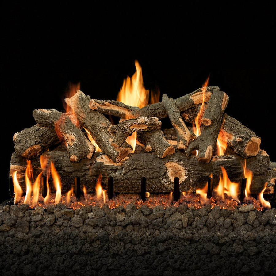 42" Arizona Weathered Oak Charred See-Through Vented Gas Log Set